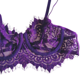 Conjunto liguero Estefania Violeta